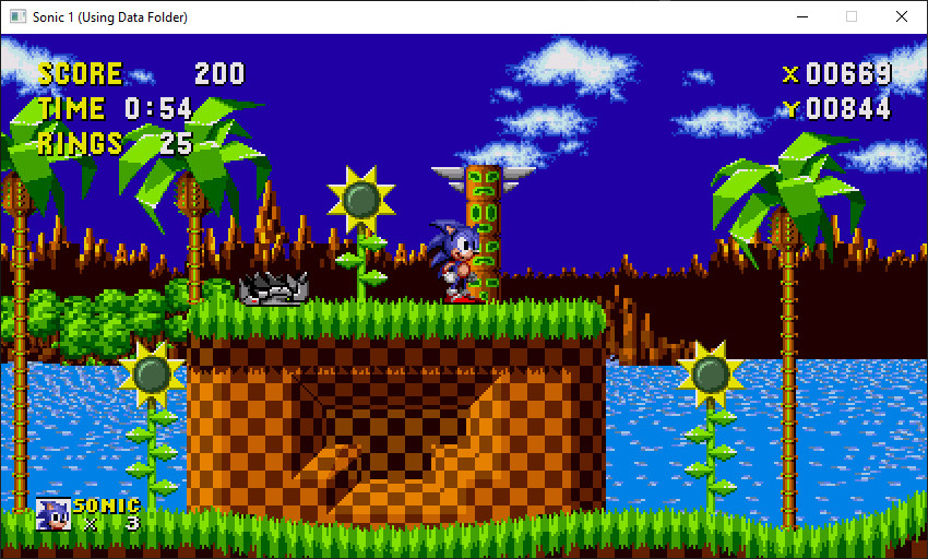 American Sonic 1 Mod for Sonic the Hedgehog (2013) S1