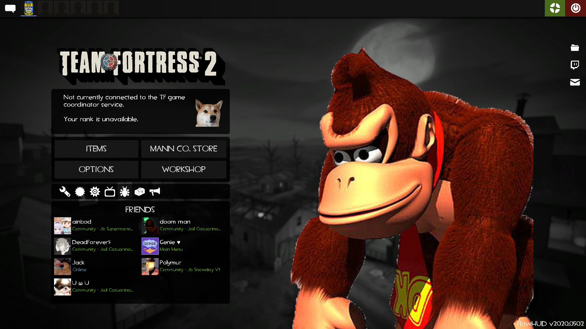 Donkey Kong Background Character [Team Fortress 2] [Mods]