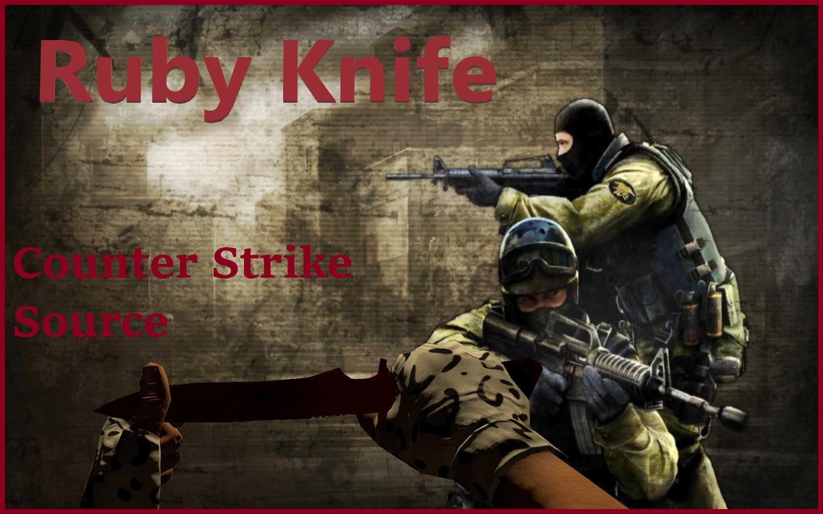 Ruby Knife Mod for Counter-Strike: Source | CS:S Mods