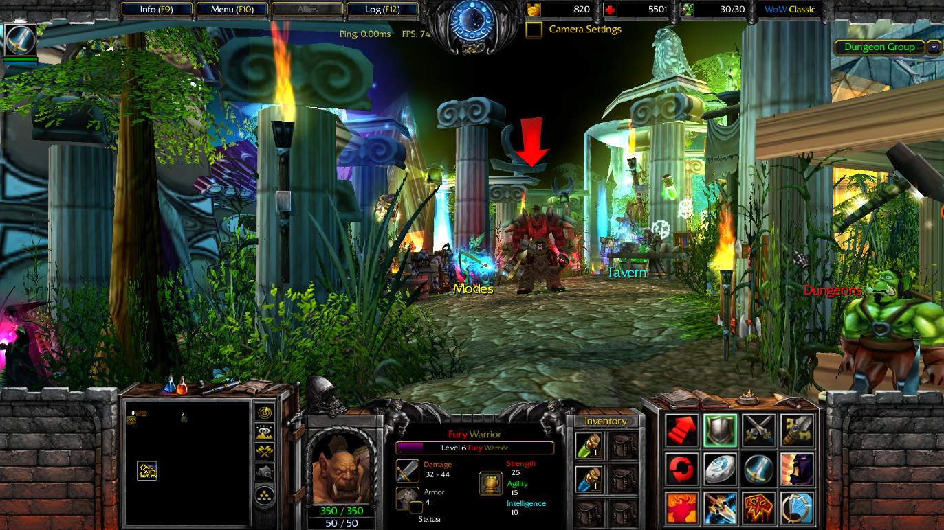 WoW Dungeons Classic [Warcraft III: Reforged] [Mods]