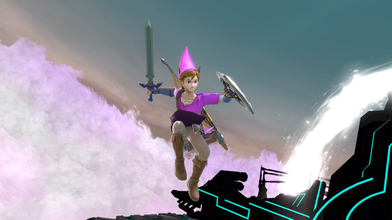 Pink Link Mod for Super Smash Bros. Ultimate | SSBU Mods
