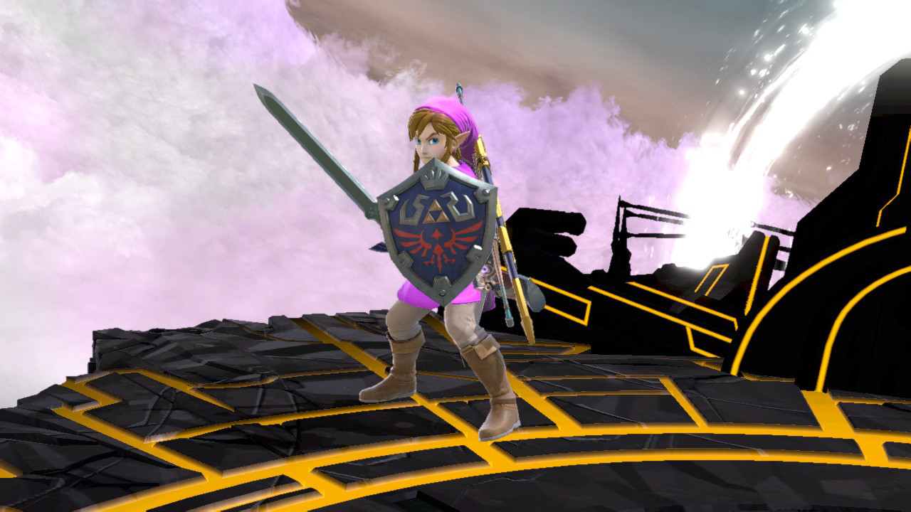 Pink Link [Super Smash Bros. Ultimate] [Mods]