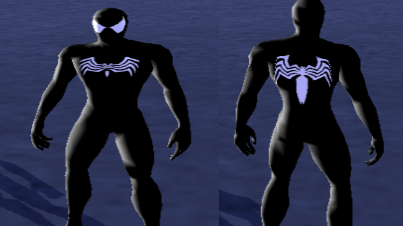 Spider-Man 3 Concept Black Suit (PSP) [Spider-Man 3] [Mods]