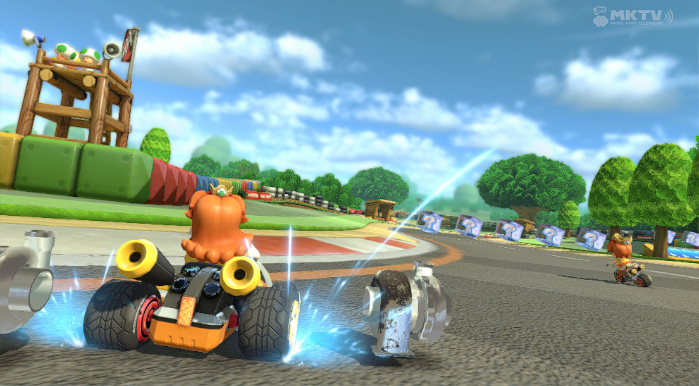 Turbocharger over Mushroom [Mario Kart 8] [Mods]