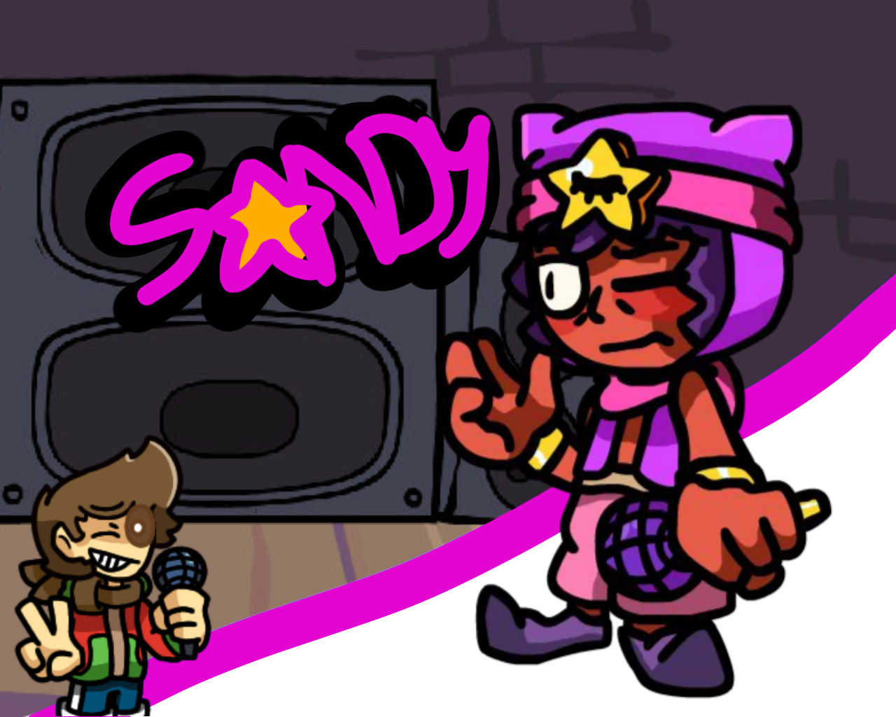 Sandy Bs Over Pico Friday Night Funkin Mods - brawl stars mod with sandy