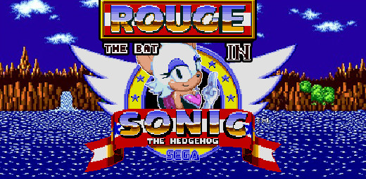 Custom / Edited - Sonic the Hedgehog Customs - Rouge (Sonic 1