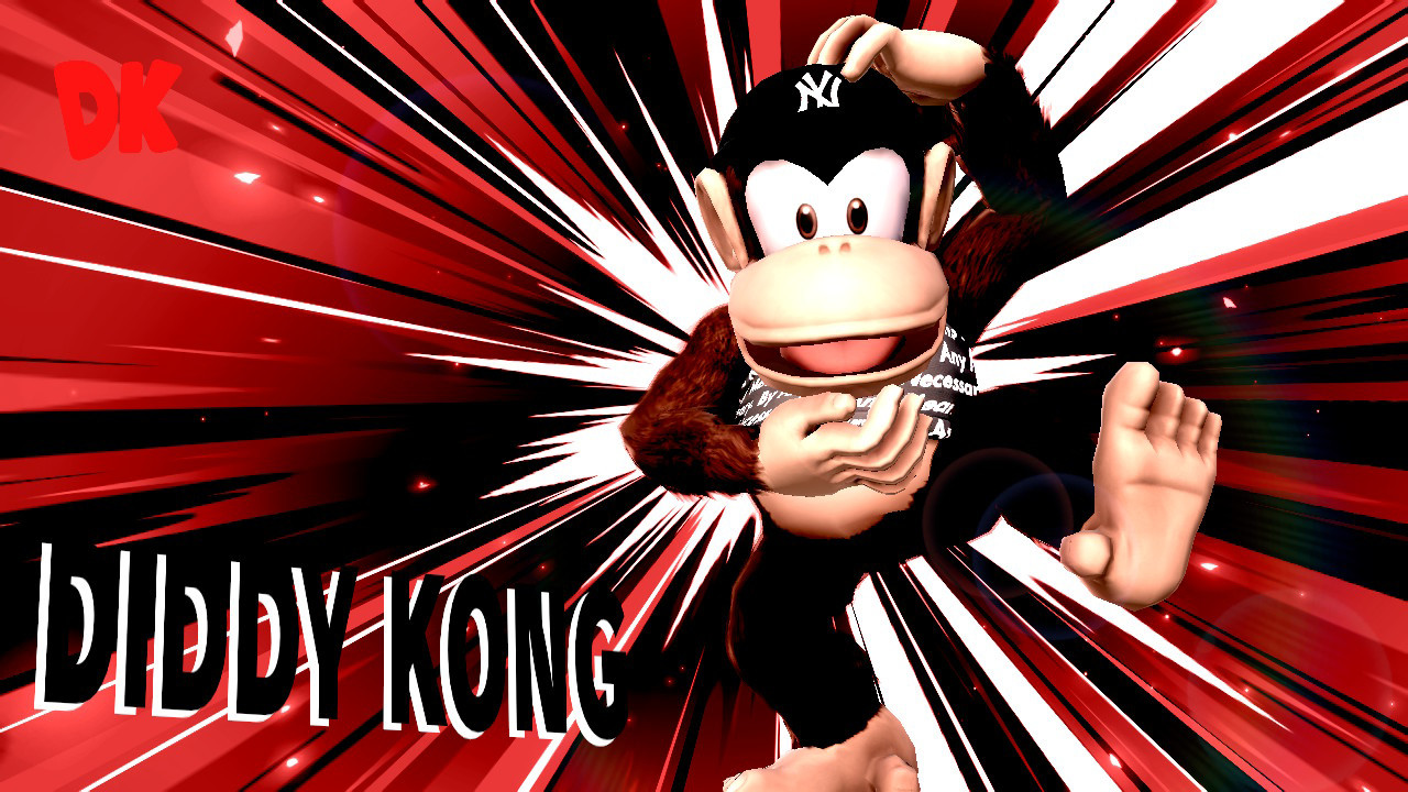 Drip Diddy Kong [Super Smash Bros. Ultimate] [Mods]