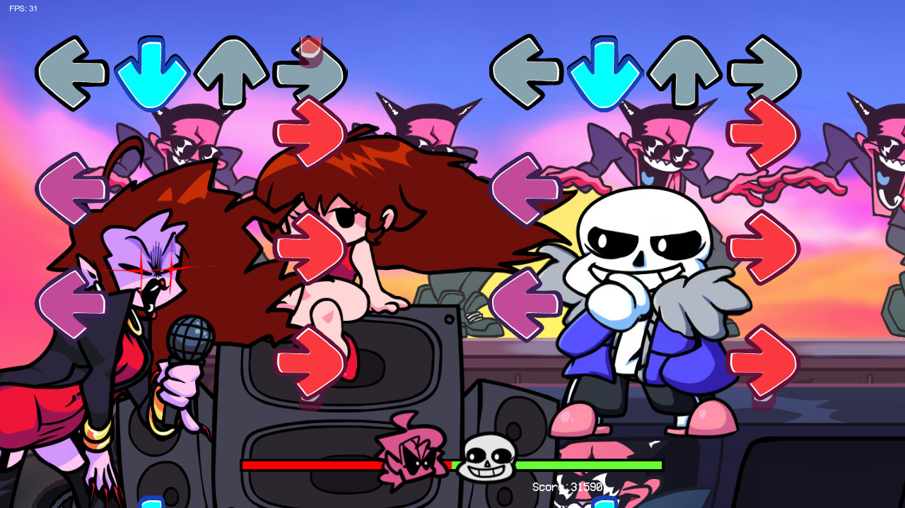 SwapSwap Sans fight (CYF Mod) by Helldrake - Game Jolt