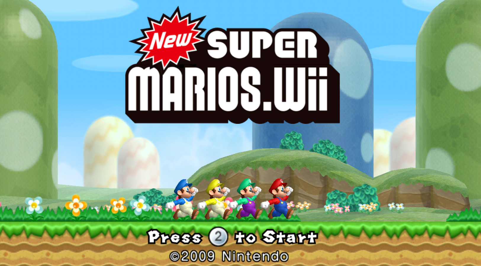 Only Mario Recolors [RESTORED] [New Super Mario Bros. Wii] [Mods]