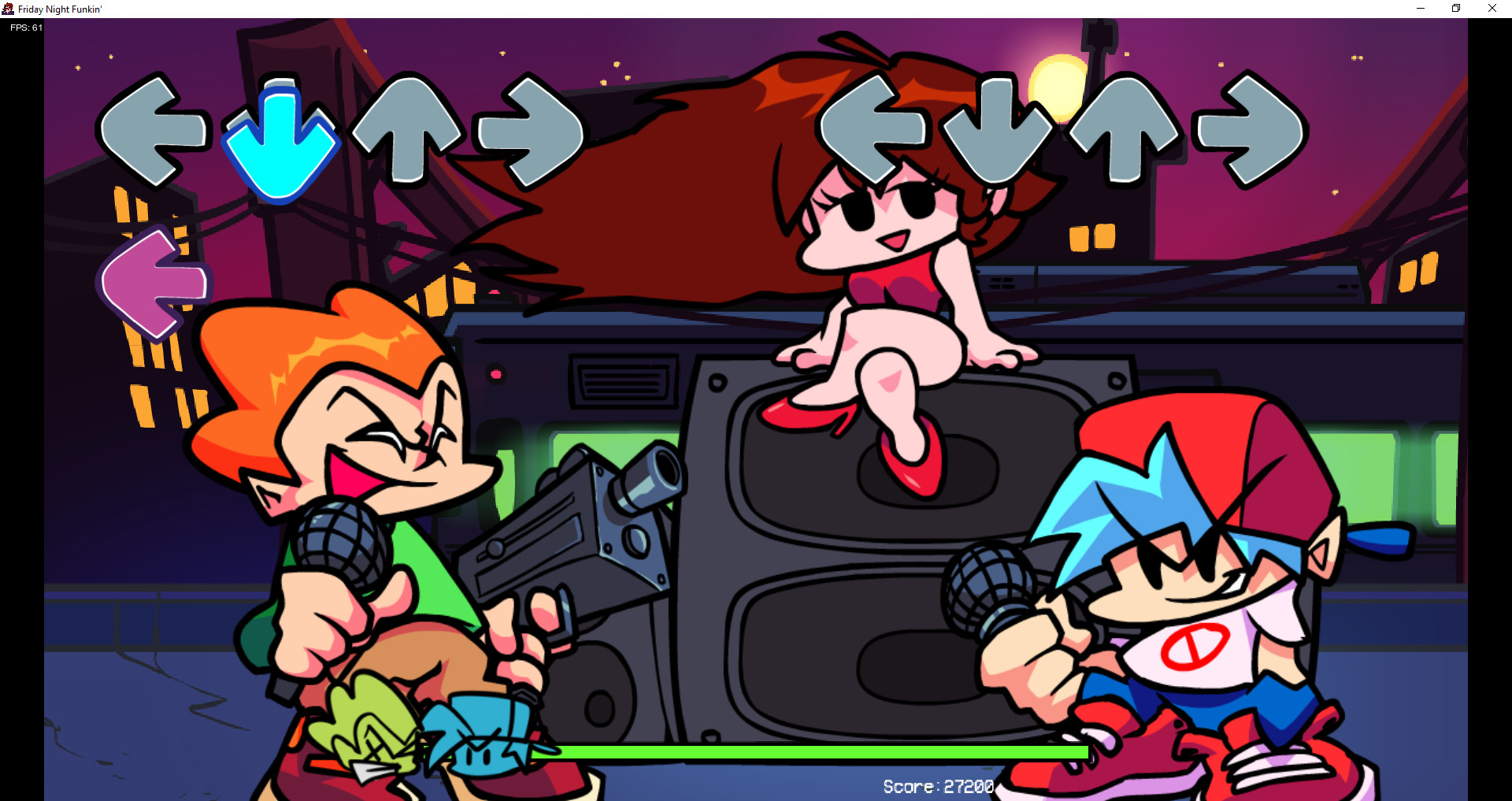 Caramelldansen over Blammed [Friday Night Funkin'] [Mods]