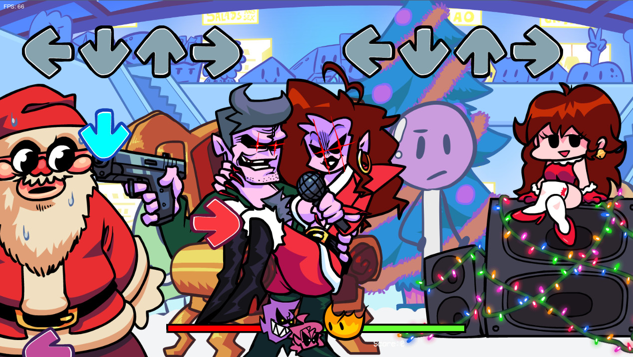 Week 5 Bfb Background Characters Friday Night Funkin Mods