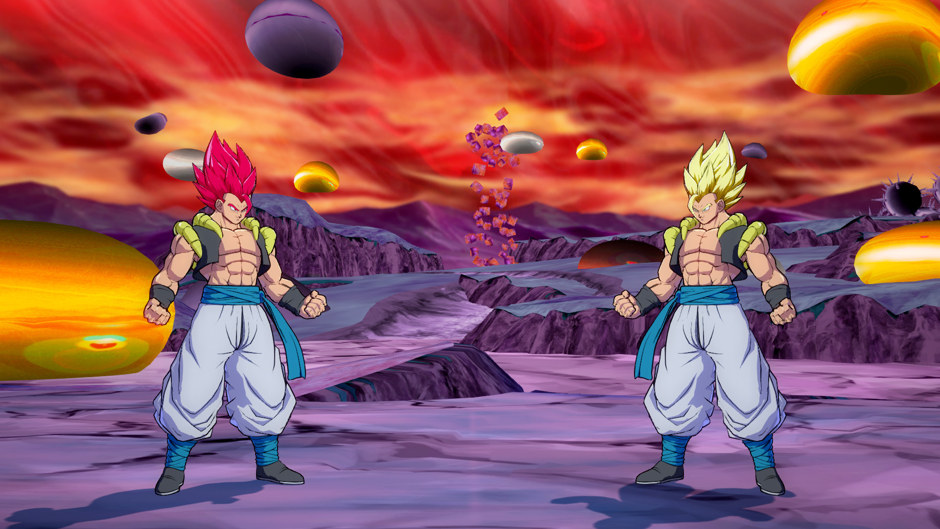 Super Saiyan 5 Goku Black, Gogeta and Goku - Dragon Ball FighterZ Mods 