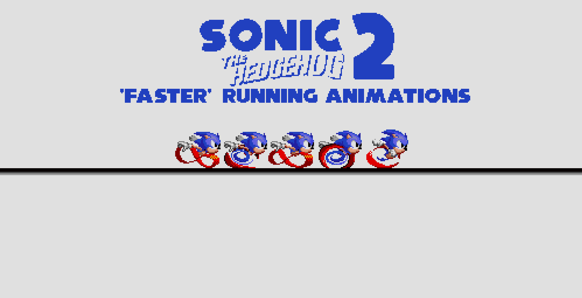 Sonic 'Faster' Running Animations [Sonic the Hedgehog 2 (2013)] [Mods]
