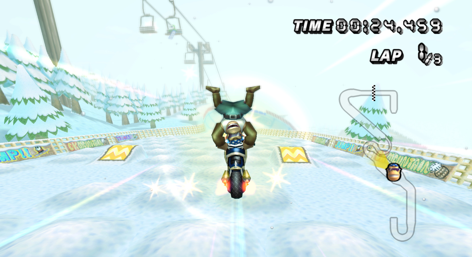 Blue Bandana Funky Kong [Mario Kart Wii] [Mods]