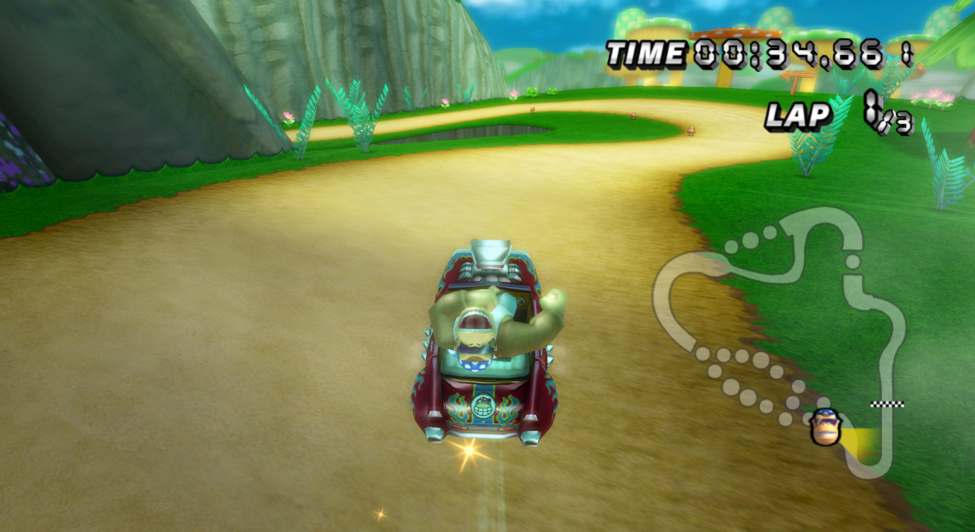 Blue Bandana Funky Kong [Mario Kart Wii] [Mods]