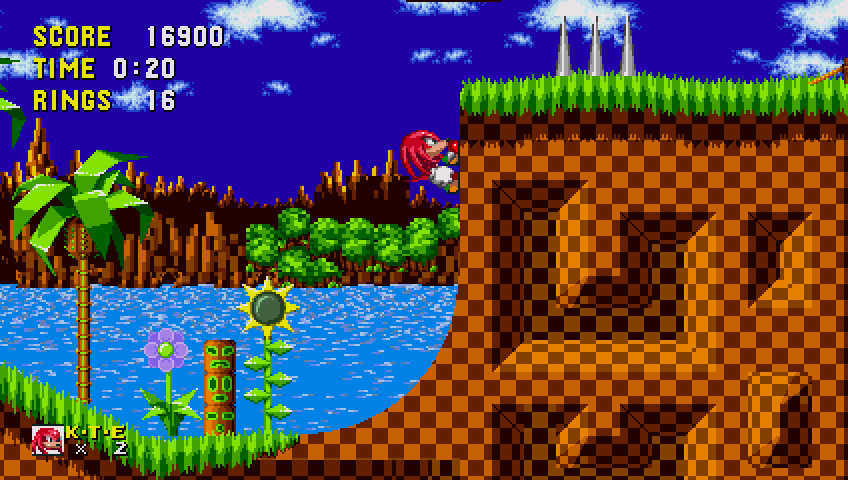 Knuckles Glide Improvements (S1) [Sonic the Hedgehog (2013)] [Mods]