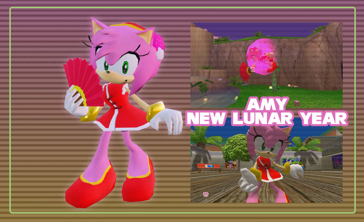 Amy New Lunar Year Sonic Adventure 2 Mods 6312