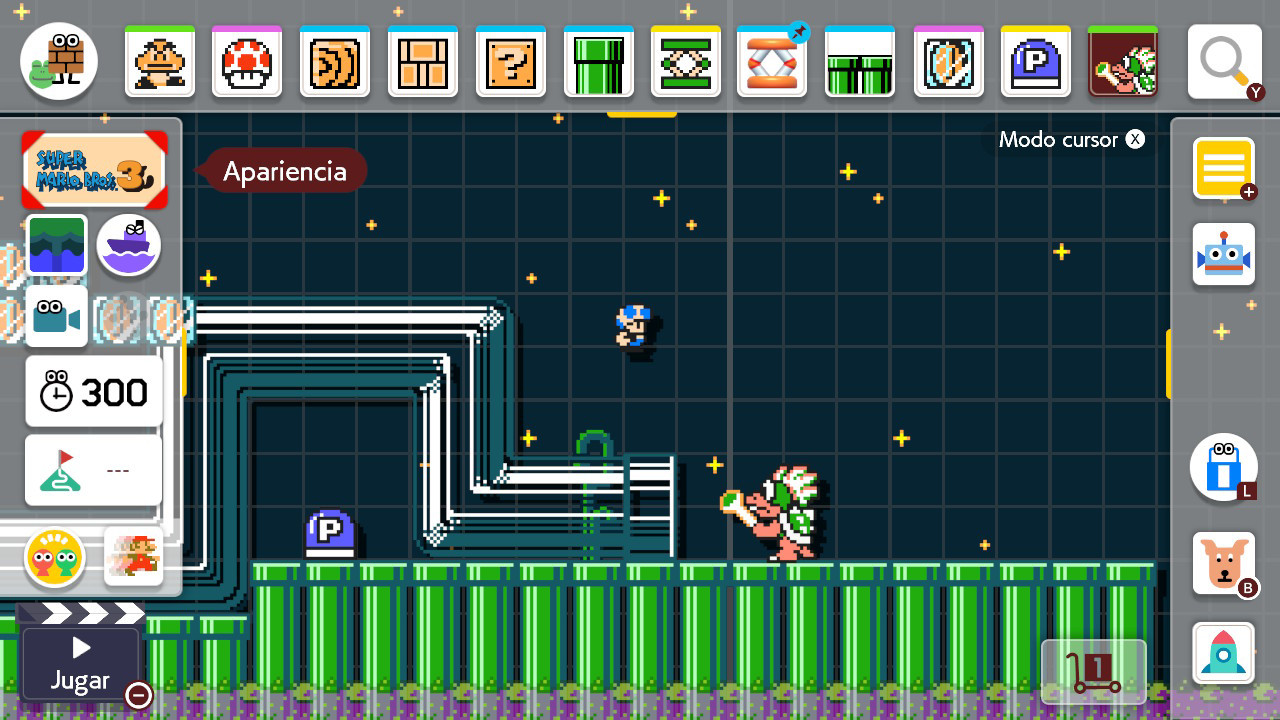 Clear Pipe in OTHERS STYLES (Forest) [Super Mario Maker 2] [Mods]