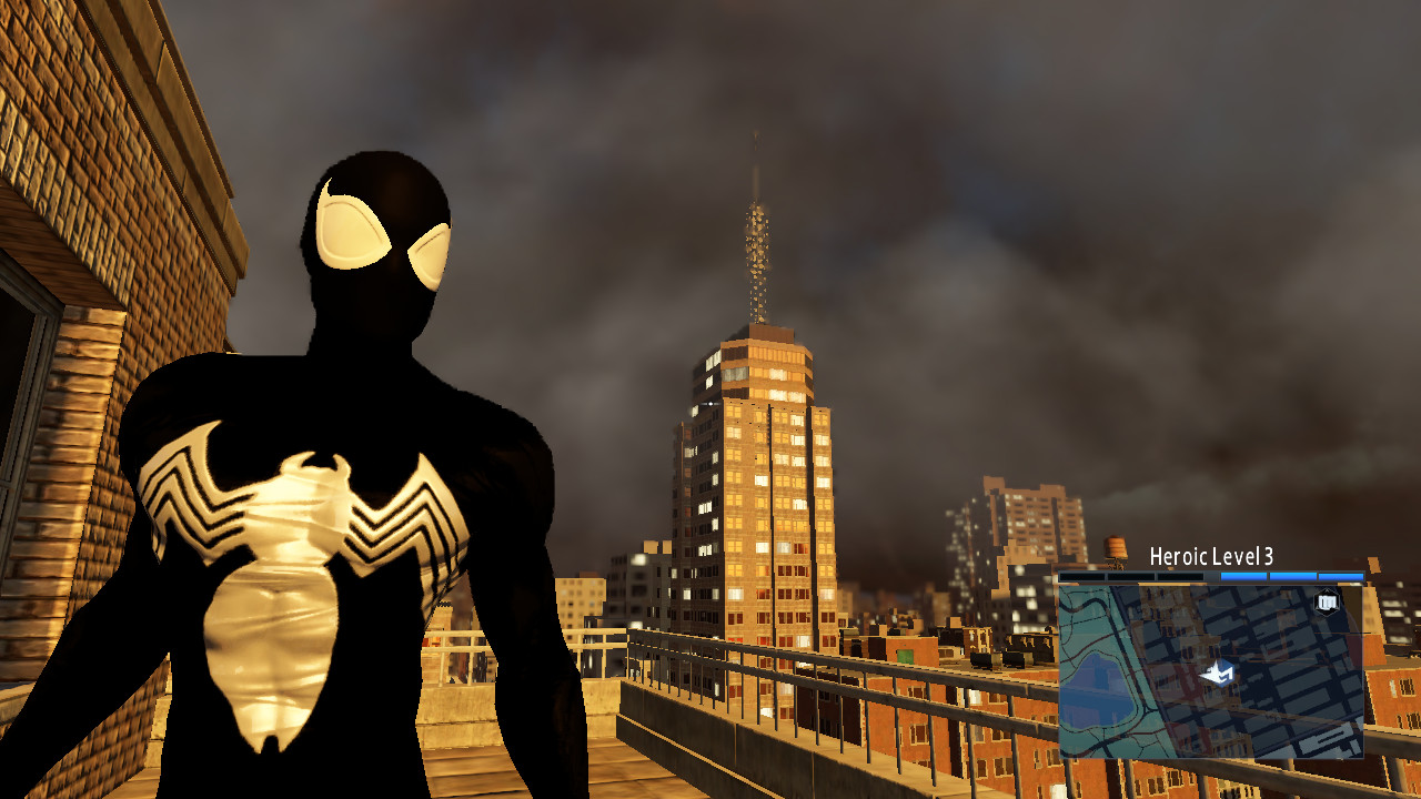 TASM 2 - Improved Black Suit [The Amazing Spider-Man] [Mods]