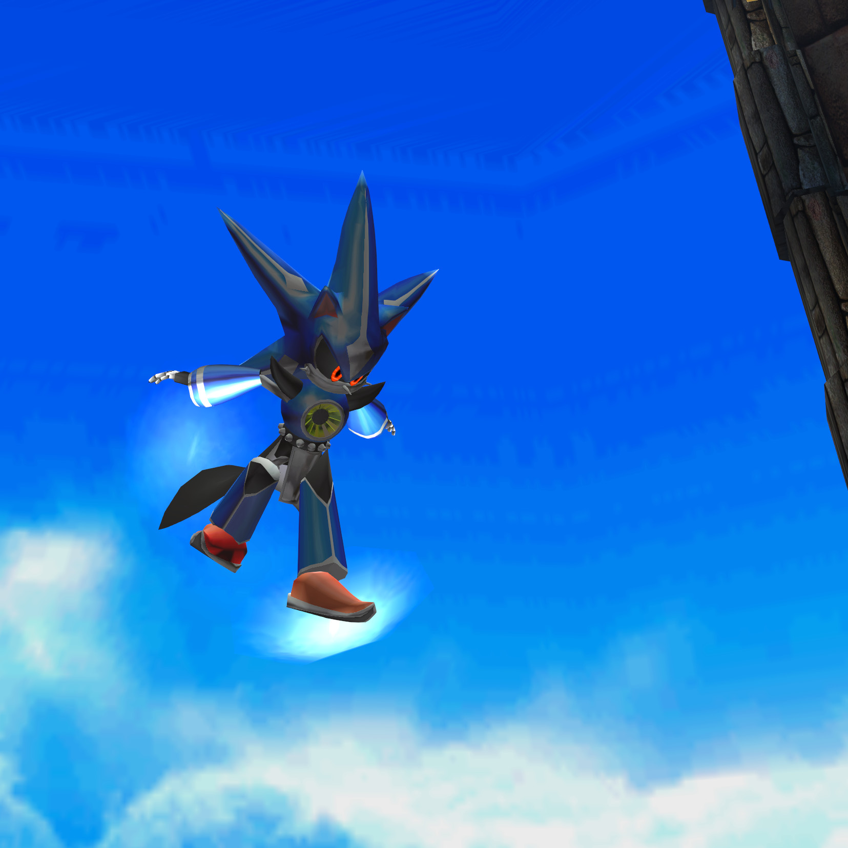 Neo-Metal Sonic [Sonic Adventure DX] [Mods]