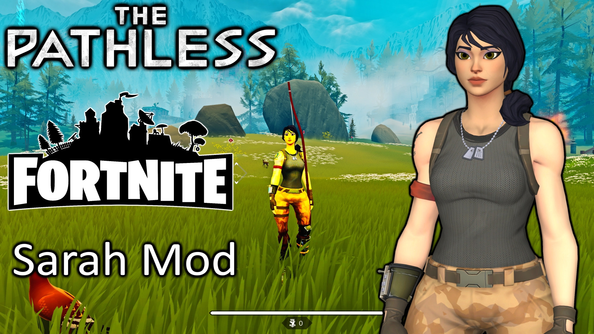 The Pathless Fortnite Headhunter Sarah Mod [The Pathless] [Mods]