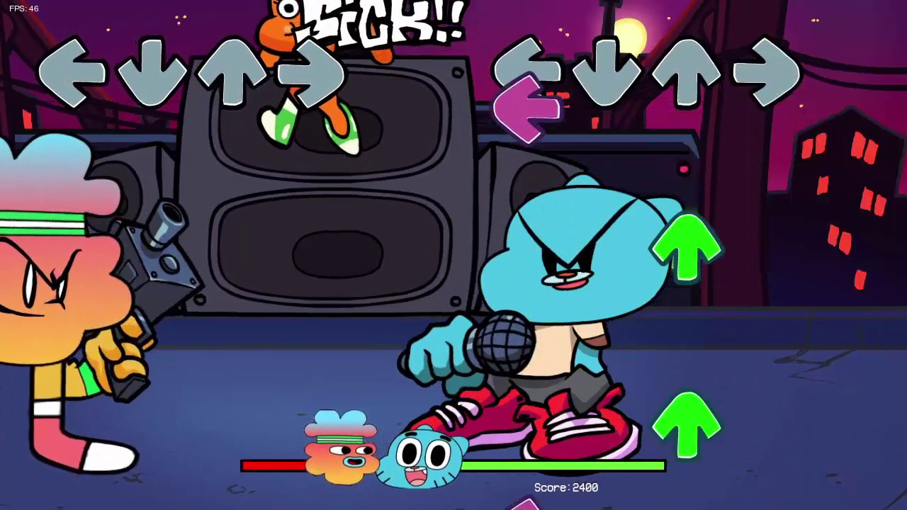 ⭐BANANA FUNKIN' ⭐ Friday Night Funkin' vs Gumball (FNF MOD