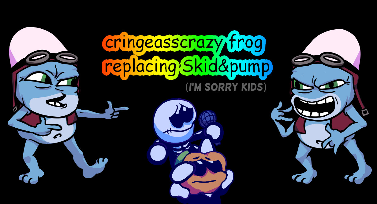 Crazyfrog Friday Night Funkin Mods - crazy frog image roblox cursed images