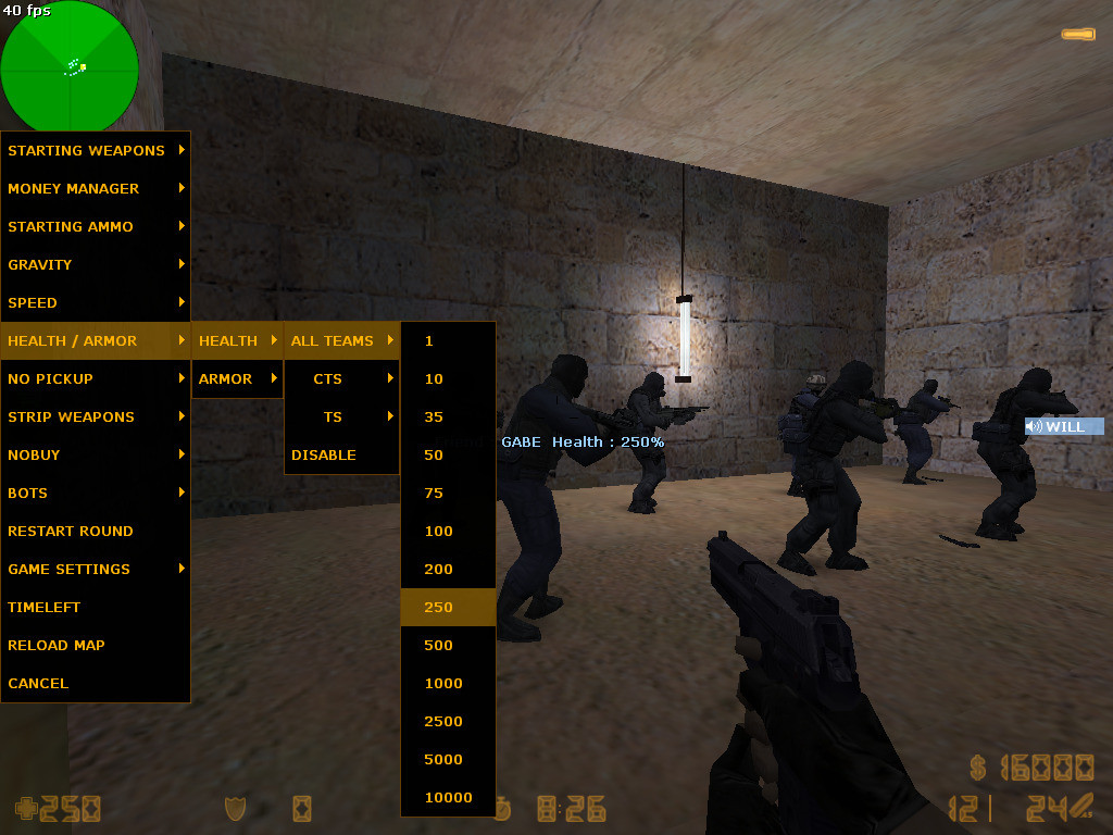 Starting Weapons Deluxe v2.0 [Counter-Strike 1.6] [Mods]