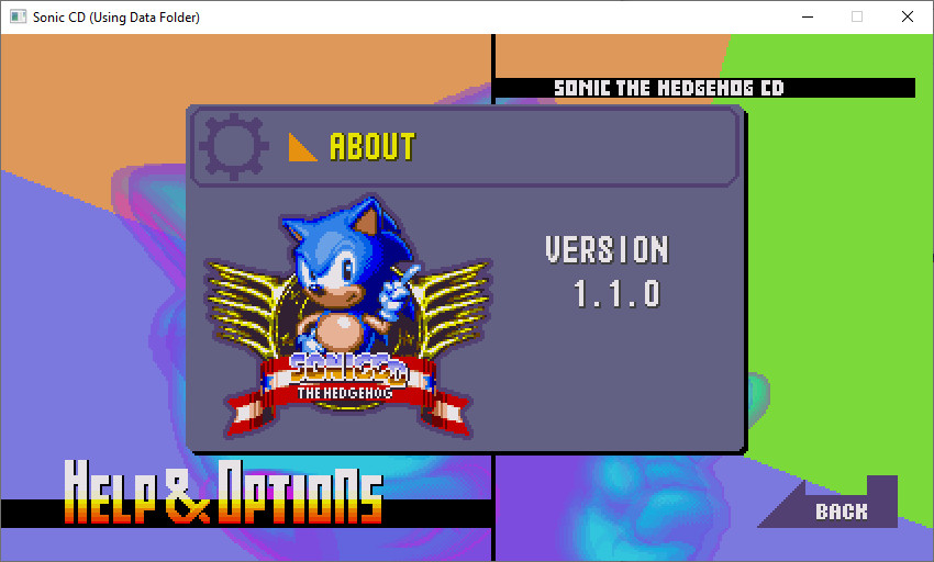 Fixed Decomp Menu [sonic Cd (2011)] [mods] 902