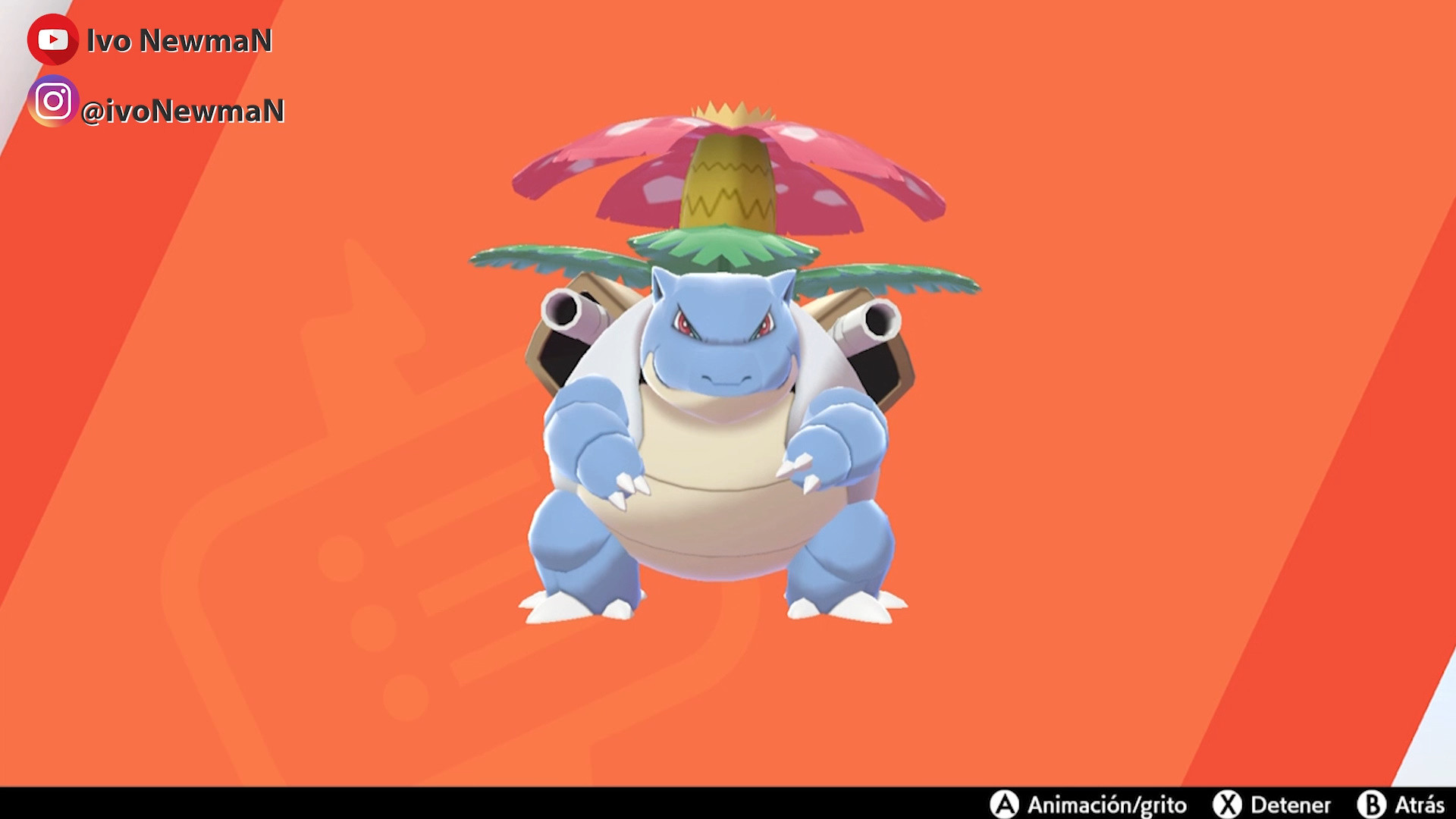 FUSIÓN Blastoise + Venusaur [Pokemon Sword & Shield] [Mods]