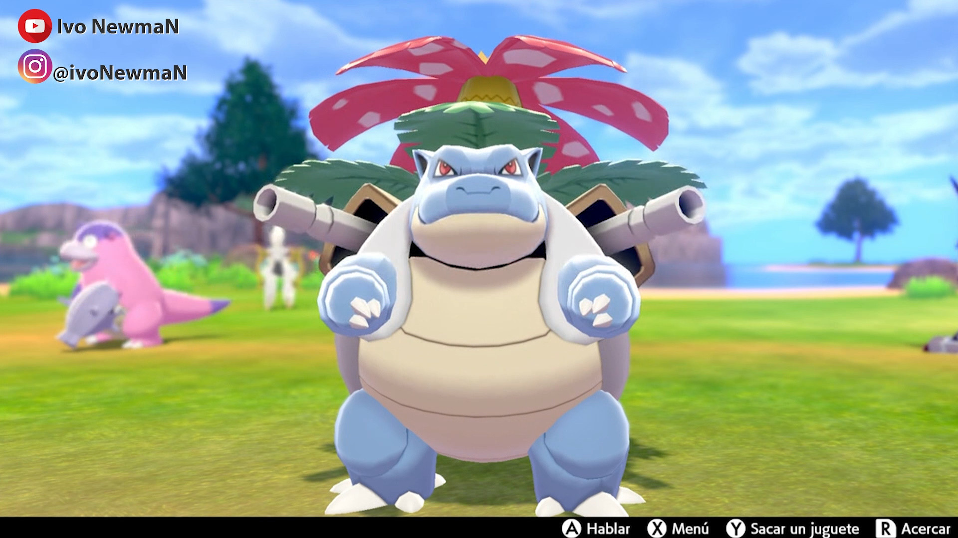 FUSIÓN Blastoise + Venusaur [Pokemon Sword & Shield] [Mods]