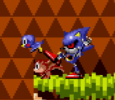 Metal Sonic Menacing | Magnet