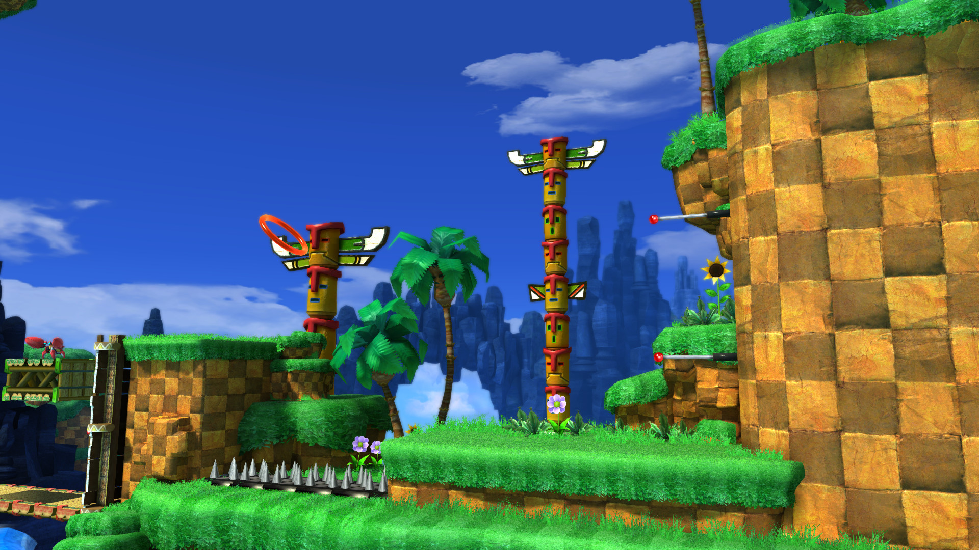 GREEN HILL ZONE, sonic, videogames, HD wallpaper