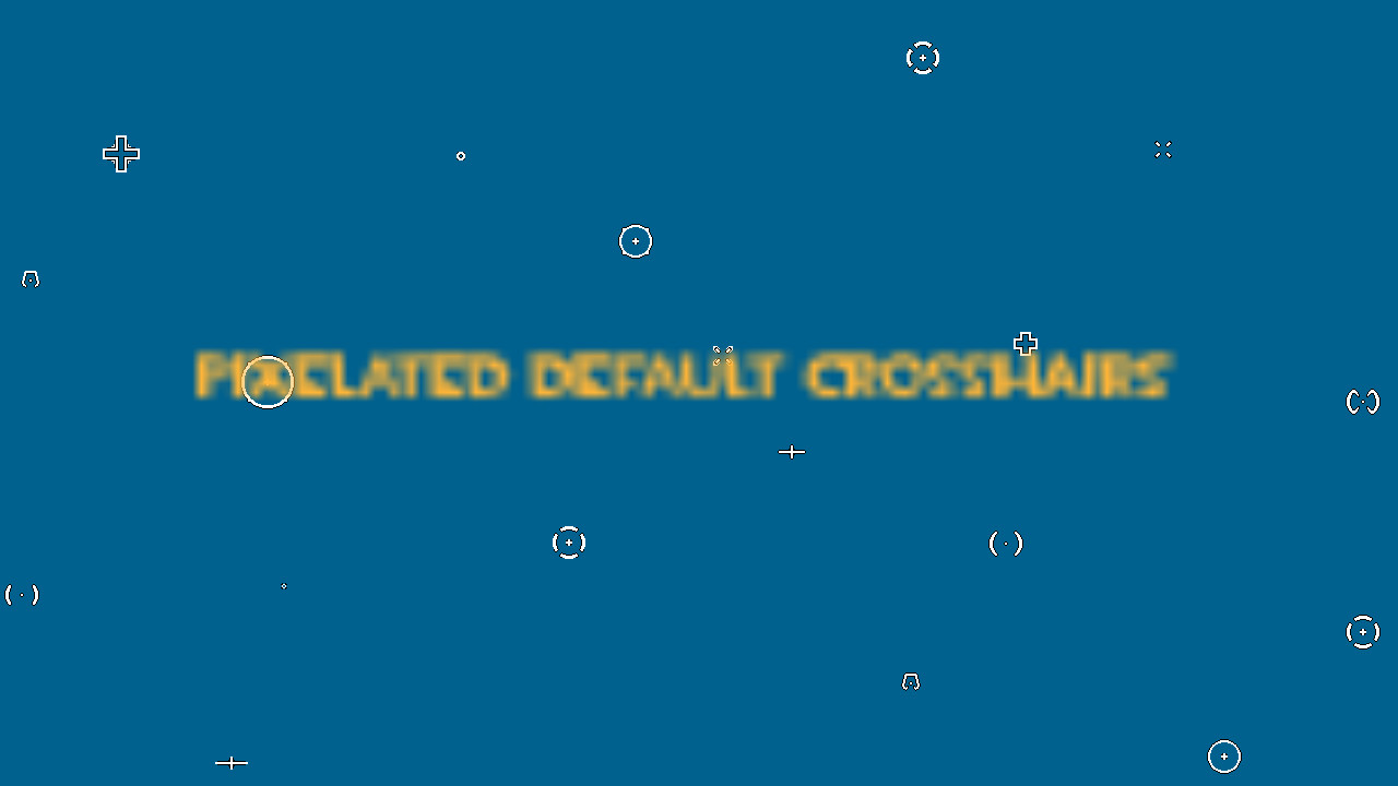 Pixelated Default Crosshairs (PDC)