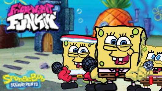 Spongebob Squarepants Over Boyfriend Friday Night Funkin Mods