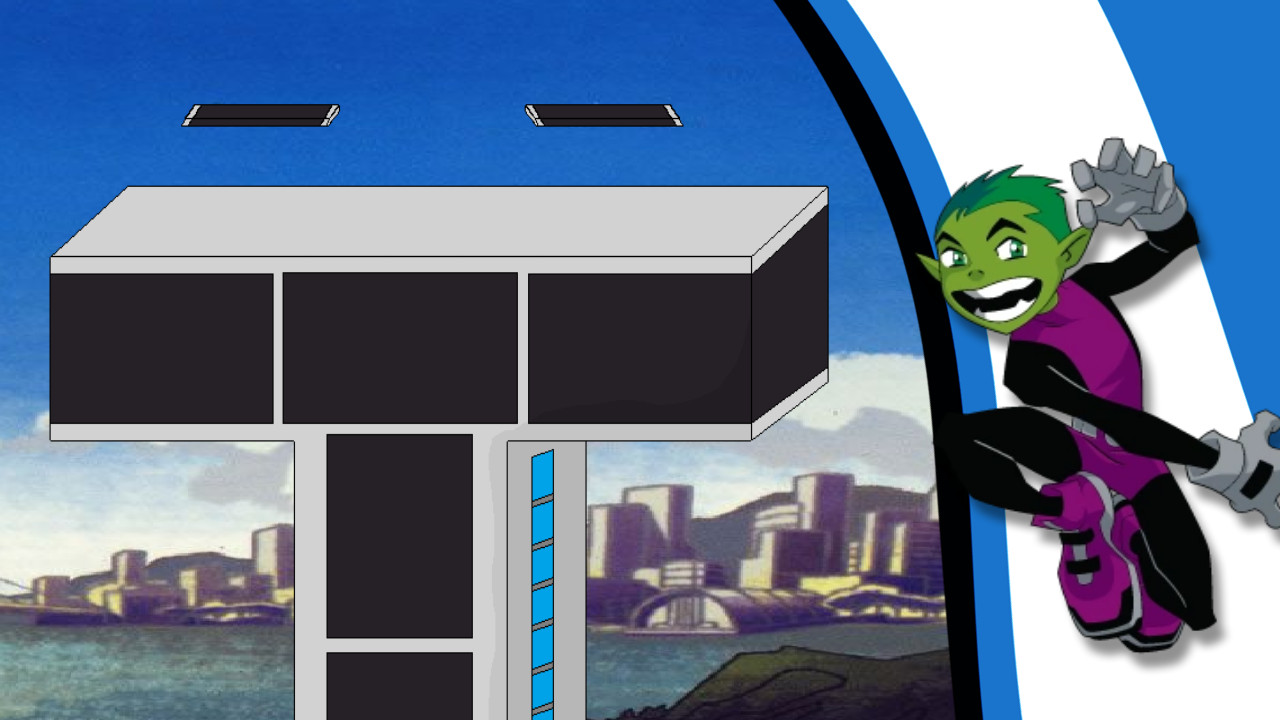 Teen Titans Tower Map