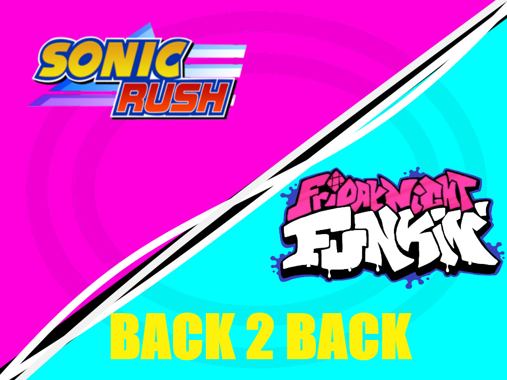 Sonic Rush Back 2 Back Over Milf Friday Night Funkin Mods