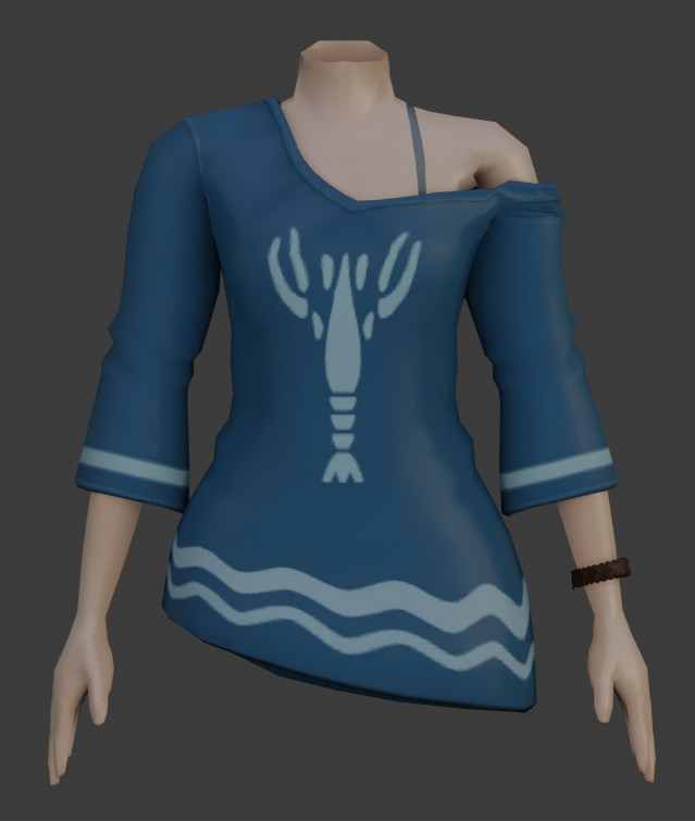 windwaker lobster shirt