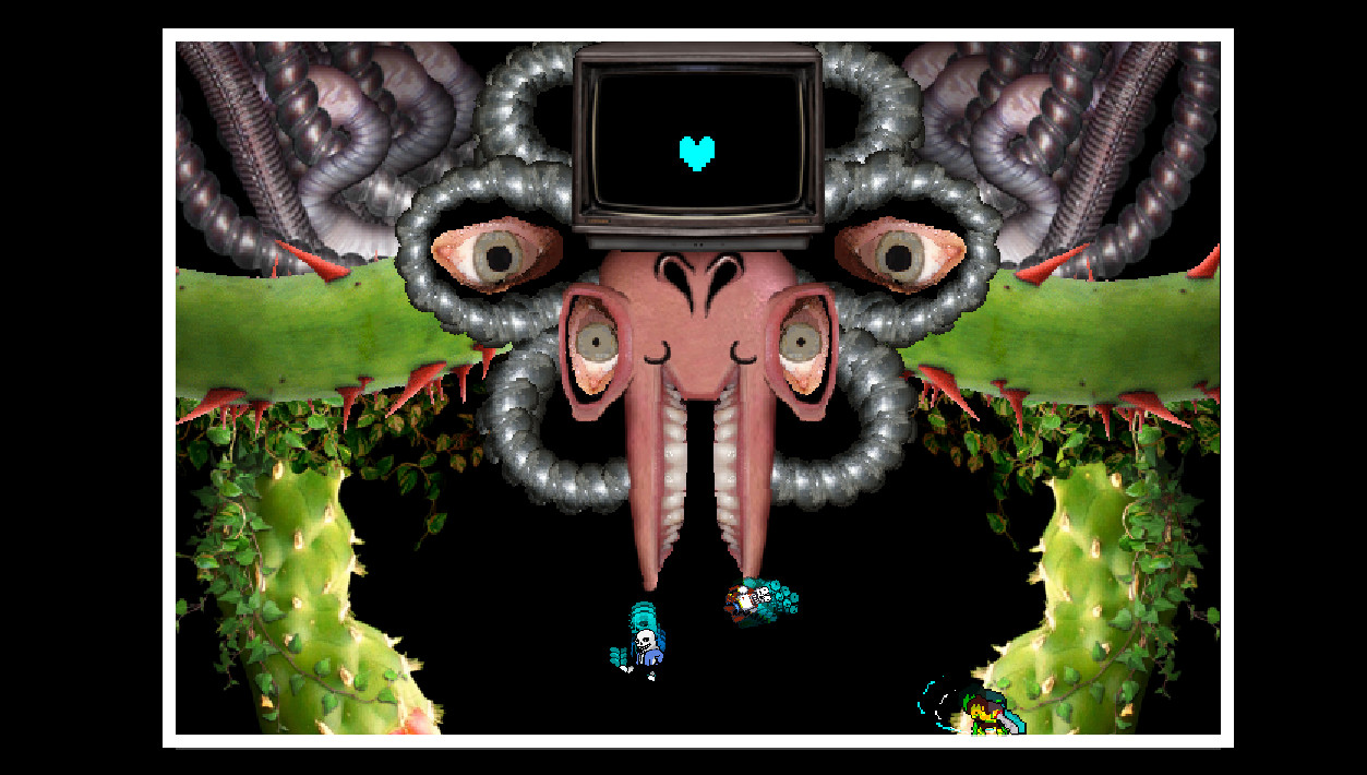 OMEGA FLOWEY HARDMODE UnderTale GodHome Mod by QSV 