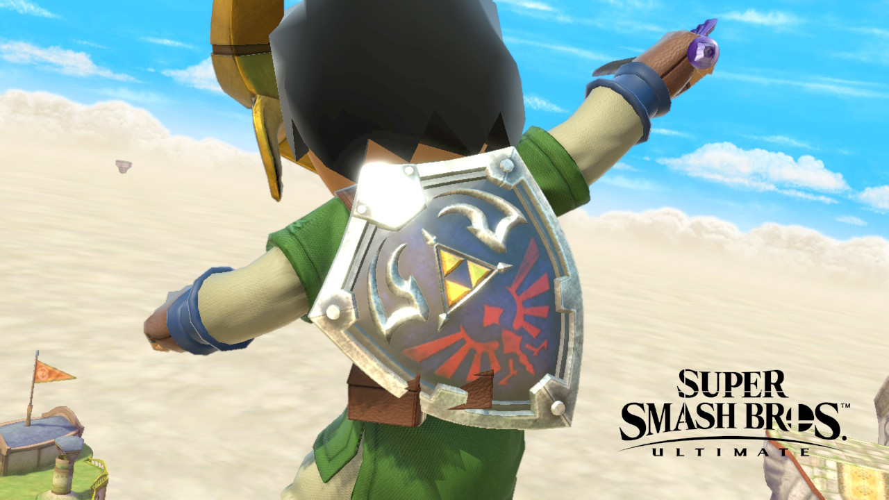 Master Sword & Hylian Shield [Super Smash Bros. Ultimate] [Mods]