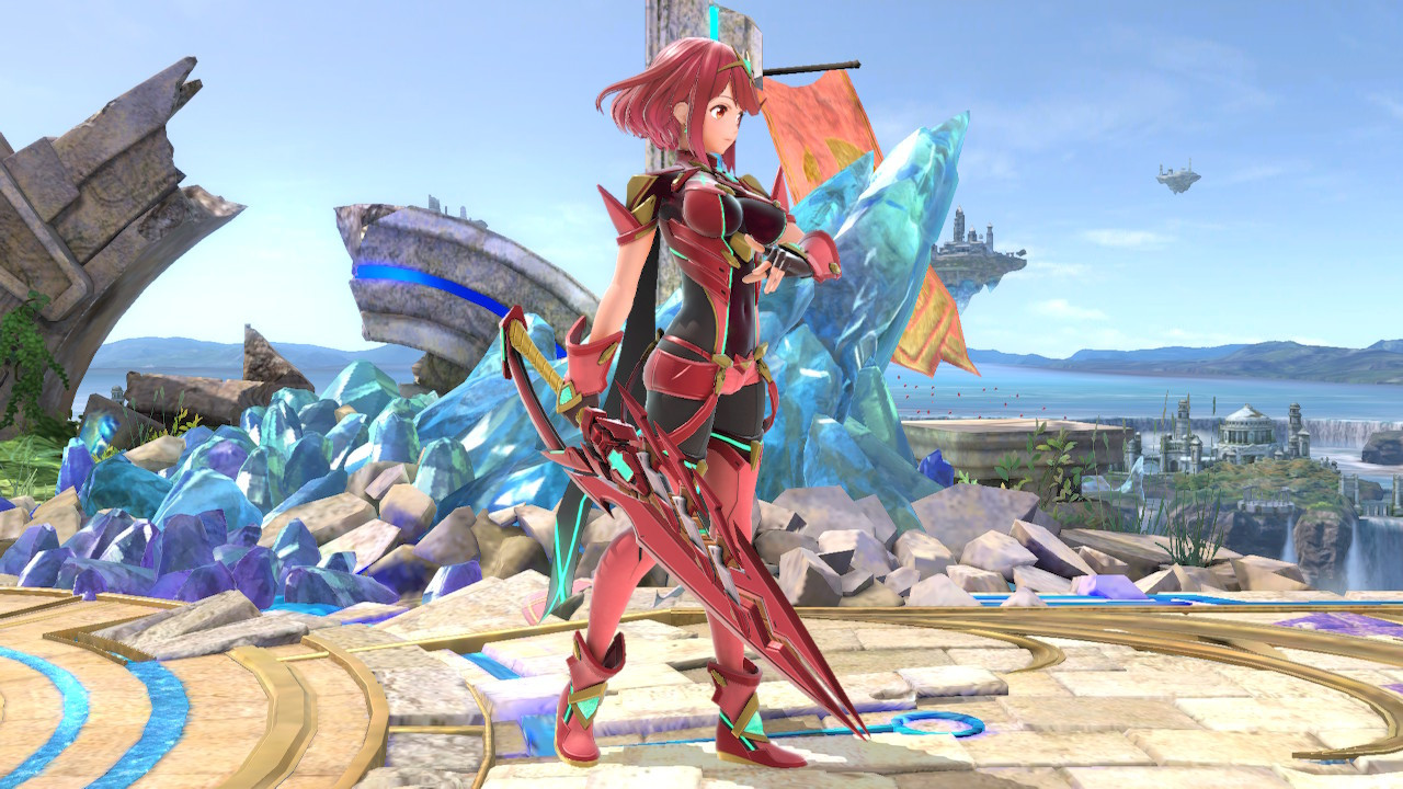 Truly Censored Pyra [Super Smash Bros. Ultimate] [Mods]