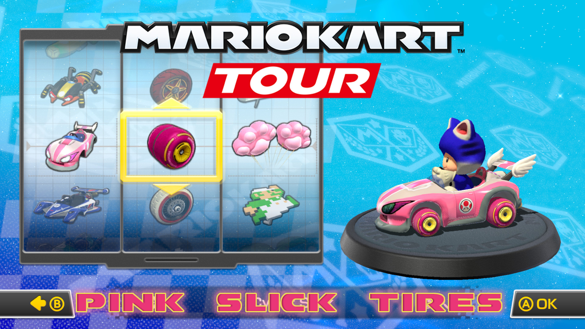 Pink Slick Tires from MKT [Mario Kart 8] [Mods]