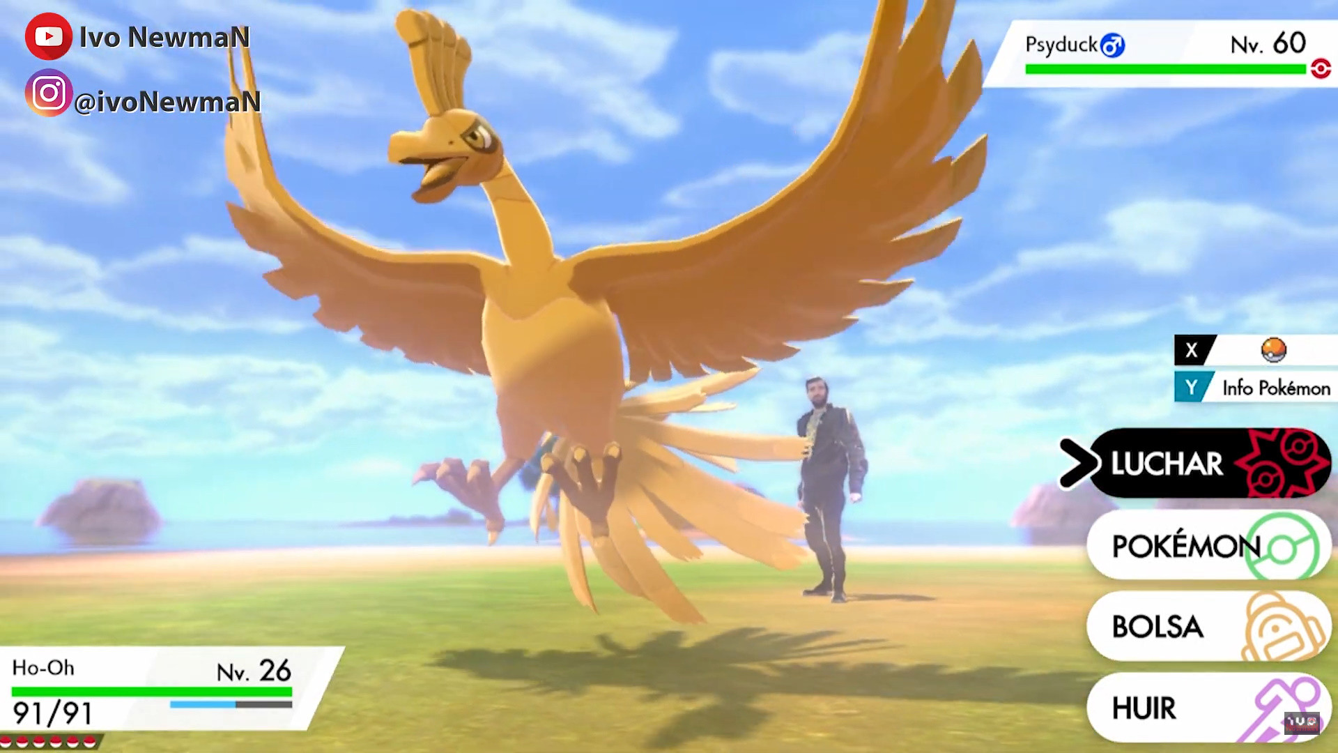 Pokemon Sword and Shield Ho-Oh