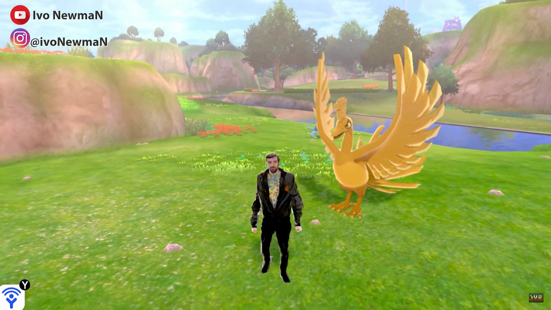 Ho-oh that appeared on Ash's first trip [Pokemon Sword & Shield