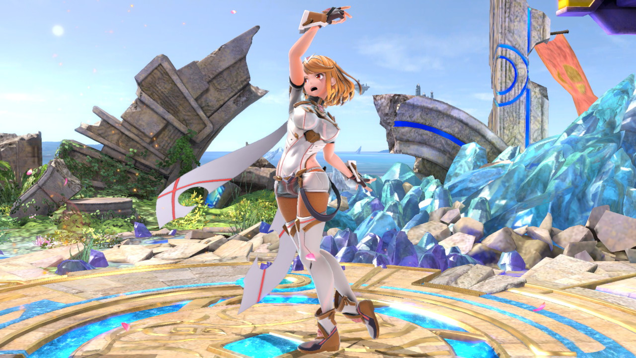 Fiora Pyra and Melia Mythra [Super Smash Bros. Ultimate] [Mods]