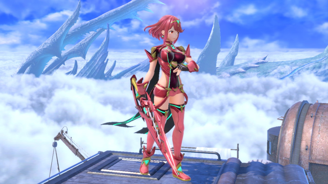 Uncensored Pyra/Mythra [Super Smash Bros. Ultimate] [Mods]