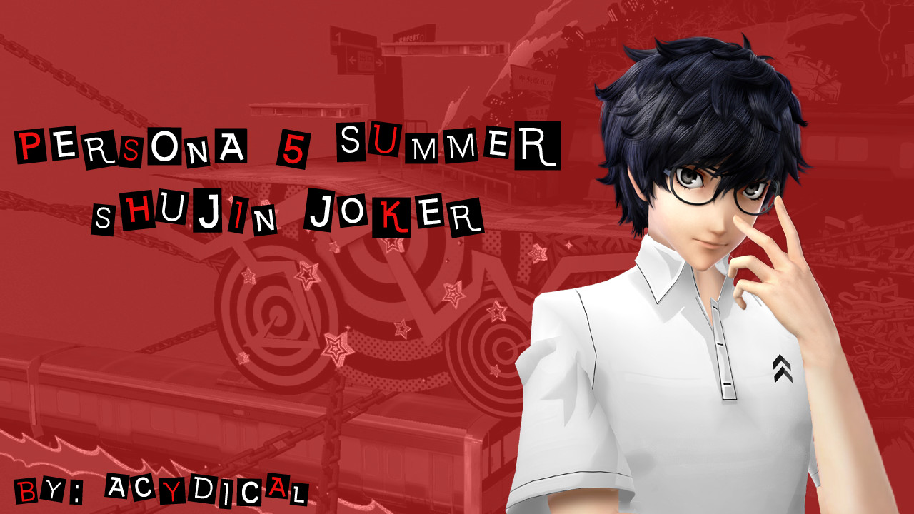 Summer Shujin Outfit Joker Super Smash Bros Ultimate Mods - joker persona 5 roblox outfit