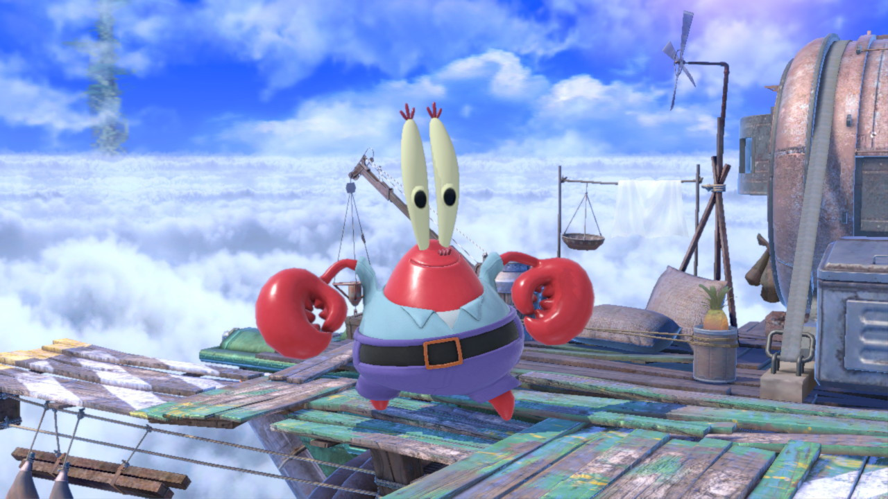 Mr. Krabs [Super Smash Bros. Ultimate] [Mods]