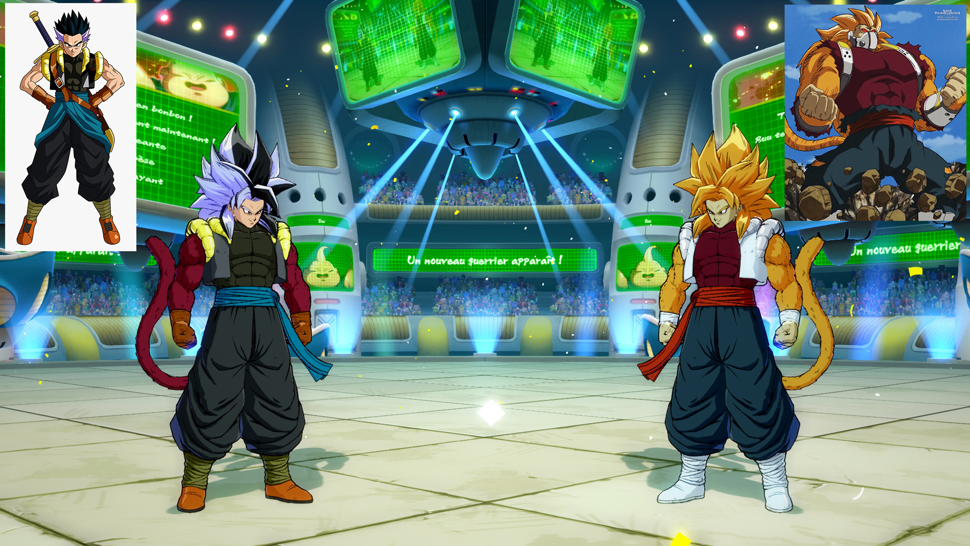 Requested Mod) Gogitto v2 SSj4 to SSj5 with Gogeta and Vegitto