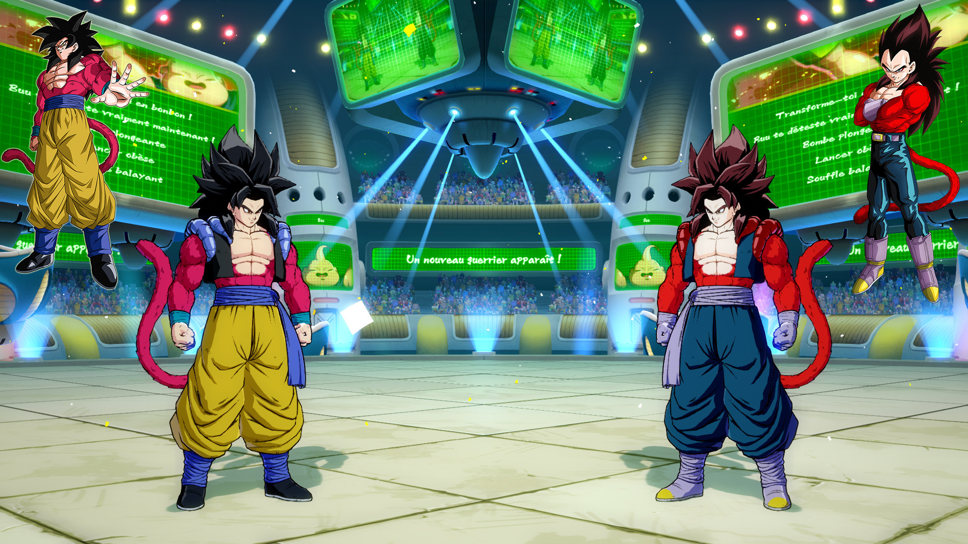 Steam Workshop::Goku and Vegeta SSJ4 with Gogeta SSJ4 animation